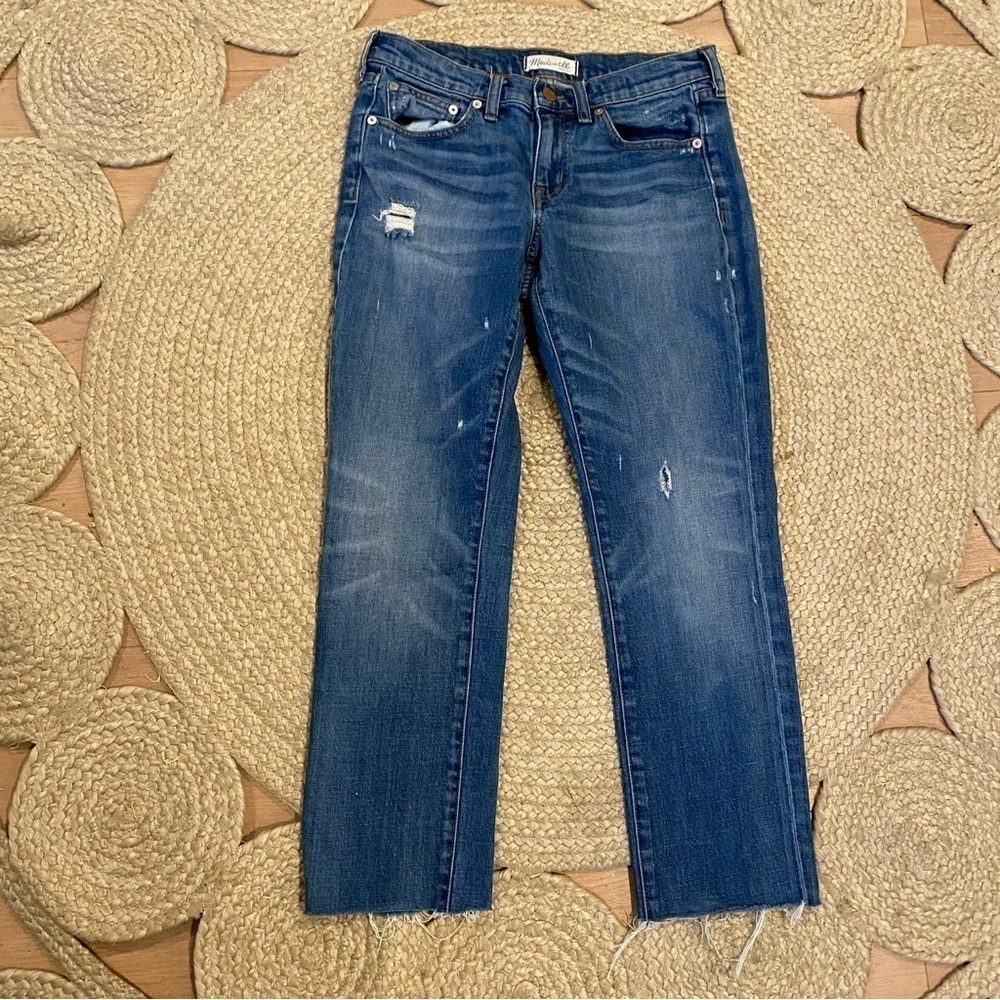 Madewell slim boy jeans denim women’s 25 - Picture 2 of 10